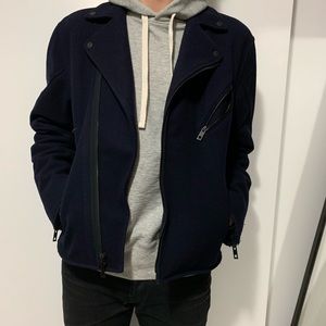 Rag & Bone size 40 navy jacket